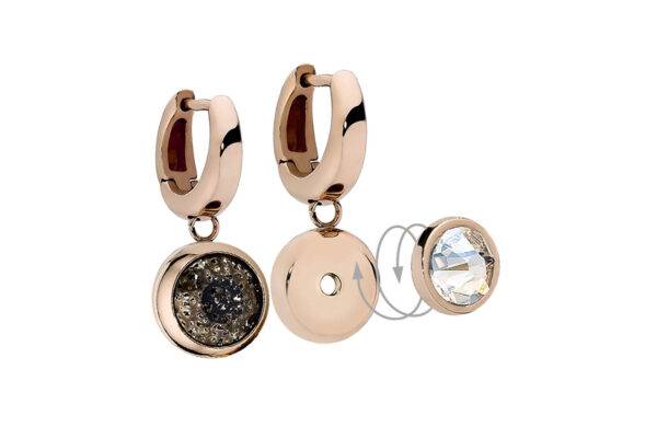 Basic earrings - ruusukulta - Image 3