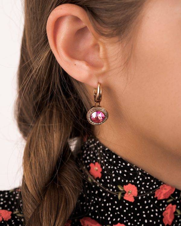 Basic earrings - ruusukulta - Image 5