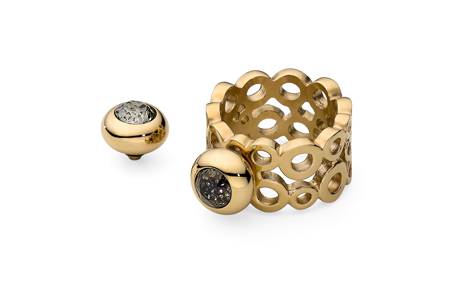 Basic ring Ancona sormus - kulta - Image 2