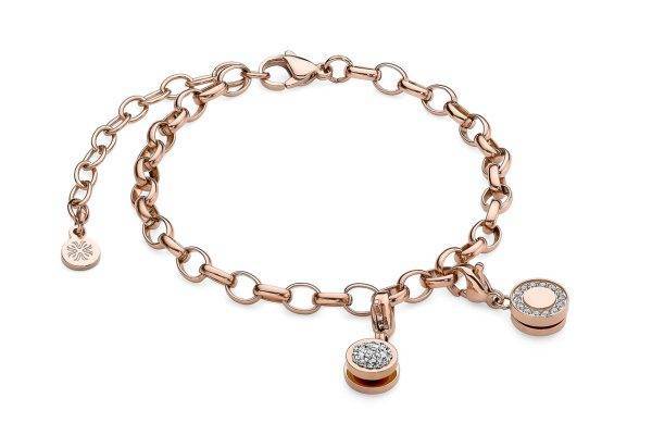 Basic Charm-amuletti - ruusukulta - Image 2