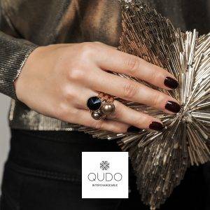 Rose Gold Pearl sormuskombo - ruusukulta