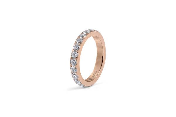 Sormus Eternity Big - ruusukulta