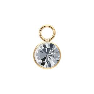 Korvakoruriipus Bottone 10 mm - kulta (Charm)